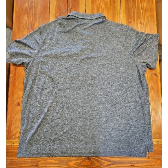 Duluth Trading Mens Polo Shirt Short Sleeve Size 3XL Solid Gray Nylon Blend - Picture 5 of 5